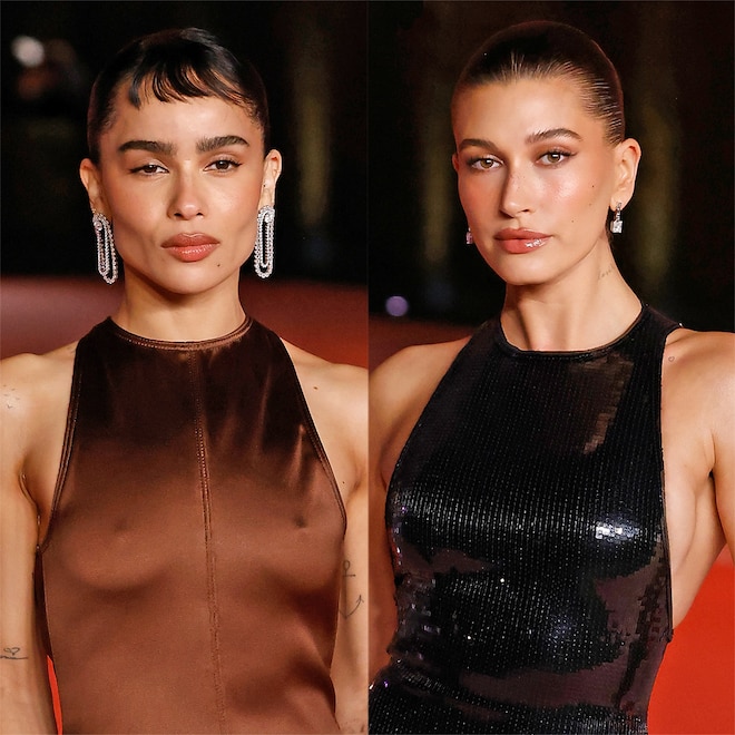 Zoe Kravitz, Hailey Bieber